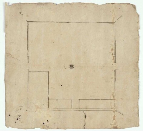 Freienhagen, landgräflicher Gutshof, Lageplan