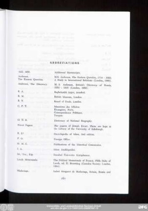 Abbreviations