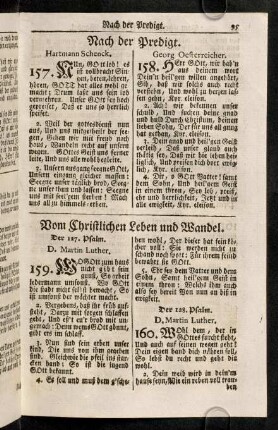 95-115, Vom Christlichen Leben und Wandel