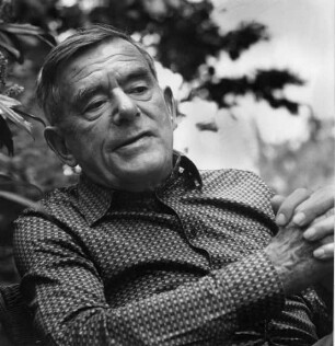 Golo Mann (1904-1994; deutsch-schweizerischer Historiker, Publizist und Schriftsteller; german historian, essayist and writer). 1986