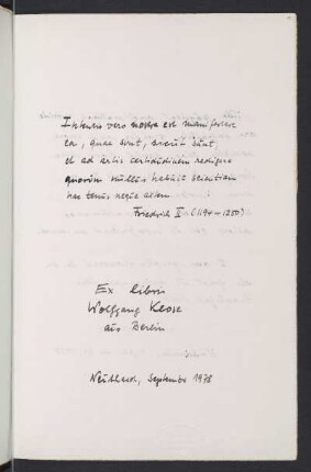 S. 1: Klose, Wolfgang