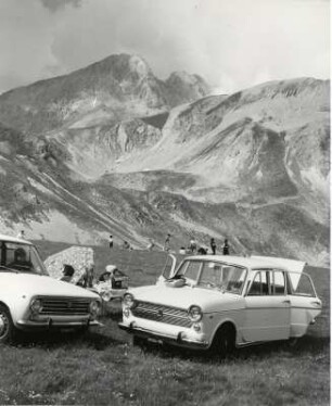 Siesta vor dem Gran Sasso