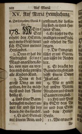 XV. Auf Mariä Heimsuchung. - XIX. Auf die Apostel-Tage.