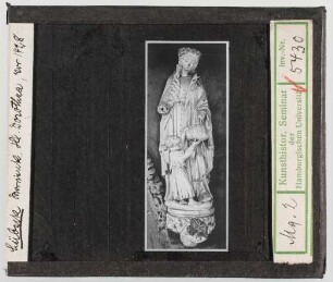 Lübeck, Marienkirche: Heilige Dorothea. Vor 1428