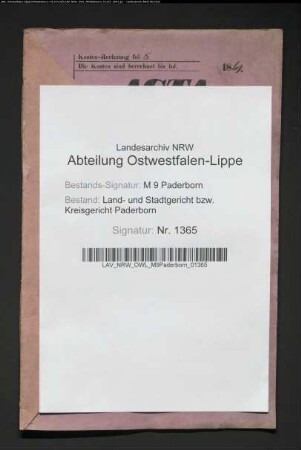 Erblasser: Thiele, Franz: