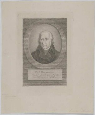 Bildnis des C. A. Baumeister