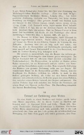 XII Entwurf zur Entführung eines Weibes