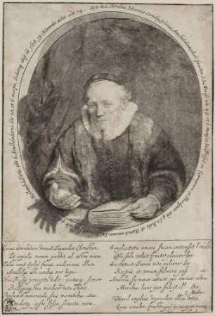Bildnis Sylvius, Jan Cornelius (1564-1638), Prediger