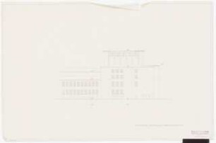 Stadttheater, Bremerhaven: Nordansicht 1:100