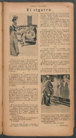 El cigarro : Firmas italianas