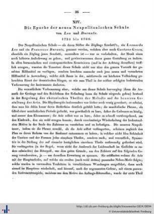 XIV. Epoche Leo und Durante. 1725 bis 1760.