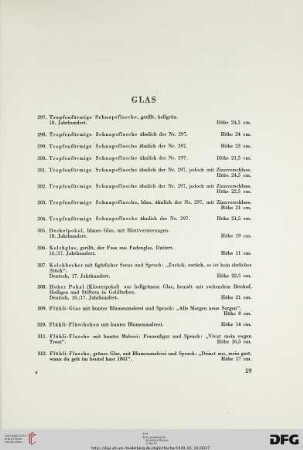 Glas (Nr. 297-344)