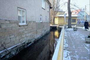 Wasserlauf im Ort