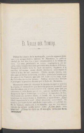 El valle del Yumurí.