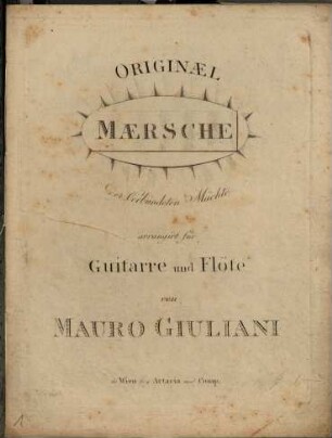 Original-Märsche der verbündeten Mächte