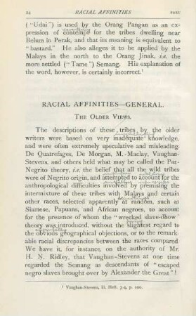 Racial affinities-general