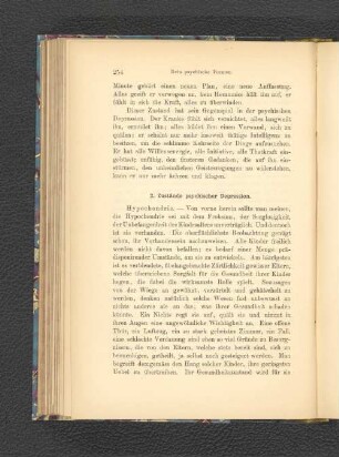 2. Zustände psychischer Depression.