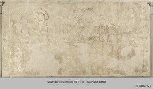 Sinopien mit Darstellungen aus dem Leben Heiliger Eremiten : Siebtes Fragment