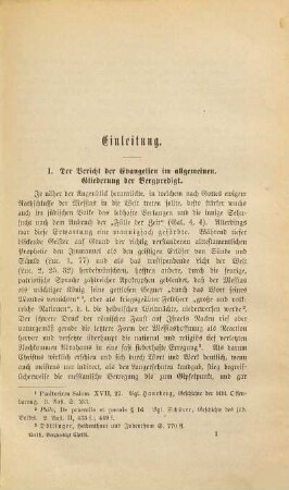 Die Bergpredigt Christi in ihrem organischen Zusammenhange