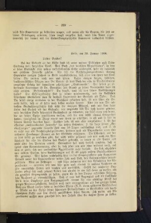 Kribi, am 30. Januar 1906.