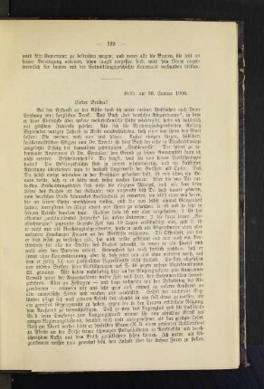 Kribi, am 30. Januar 1906.