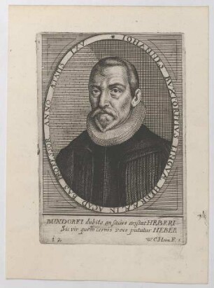 Bildnis des Iohannes Bvxtorffivs