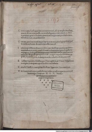 Cornucopiae : mit Vita Martialis. Mit dem Widmungsbrief an Guidobaldo da Montefeltro von Ludovicus Odaxius und dem Widmungsbrief und Nachwort an Federico da Montefeltro von Pyrrhus Perottus. -Mit Privileg