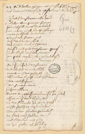 Der 34. Psalm - BSB Cgm 6251(7