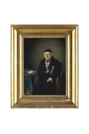 Landgraf Carl von Hessen im Rollstuhl