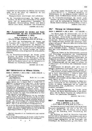 Warnung vor Schwarzsendungen : [Amtliche Erlasse] ; [Amtlicher Teil]