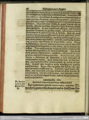 Differentia XXX. Quodnam Lusatiae iudicium heroicum die Ehren-Tafel?