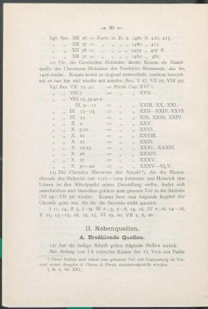 A. Erzählende Quellen.