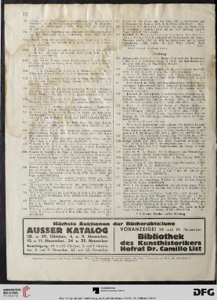 Nachtrag (Nr. 518-533)