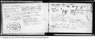 Skizzenbuch Latium, Rom, Textseite