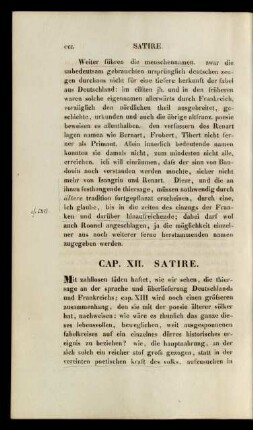 Cap. XII. Satire.