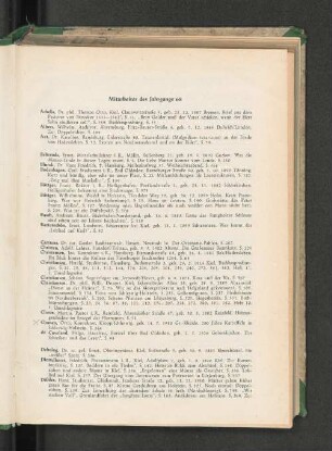 Mitarbeiter des Jahrgangs 68