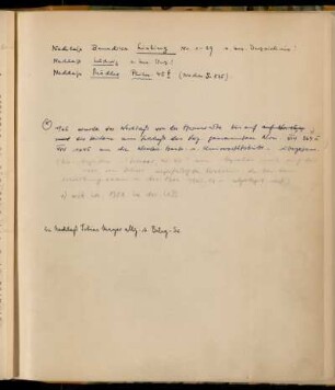 [Johann Benedikt Listing [Cod. Ms. Listing 1 - Cod. Ms. Listing 29]; Ludwig; Mädler]