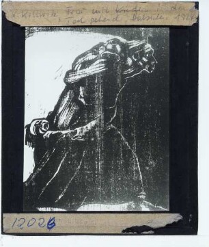Kollwitz, Frau mit Kindern in den Tod gehend (Druck, Kn 201 IV)