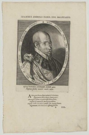 Bildnis des Ioannes Andreas Doria