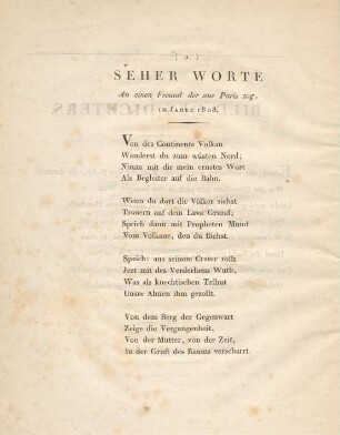 Seher Worte
