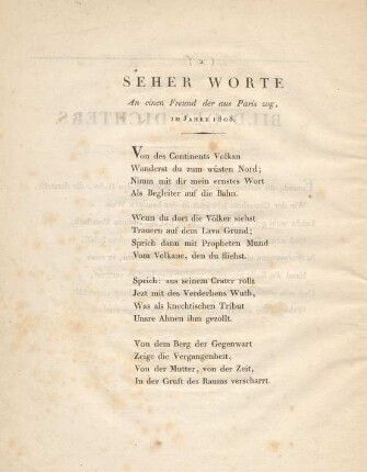 Seher Worte