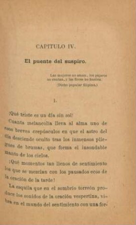 Capitulo IV. El puente del suspiro