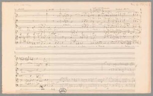 Die Messe deutsch, Coro, Sketches - BSB Mus.N. 139,42-2 : [without title:]