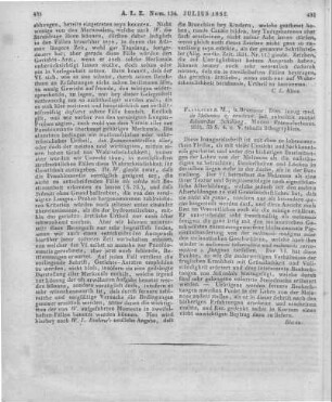 Schilling, E.: De Melanosi. Frankfurt am Main: Brönner 1831