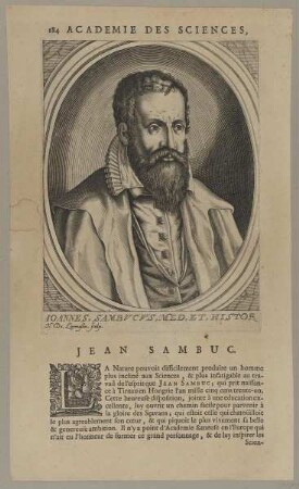 Bildnis des Jean Sambuc