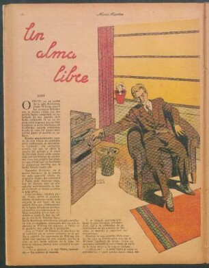 Un alma libre : El folletín de "Mundo Argentino"
