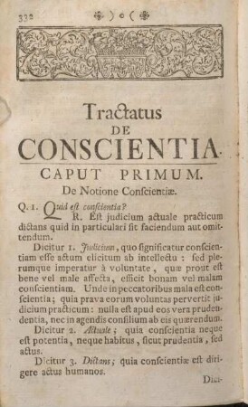 Tractatus De Conscientia.