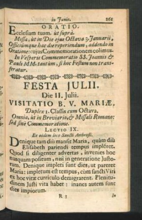Festa Julii