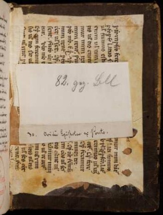 Fragment: Lat. Grammatik (Donat?, 15. Jh.)