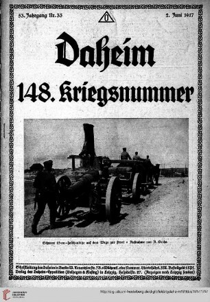 Hefte 35-39, Juni 1917